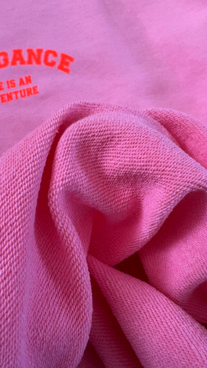 SWEATER LIFE IS AN ADVENTURE RÜCKENPRINT