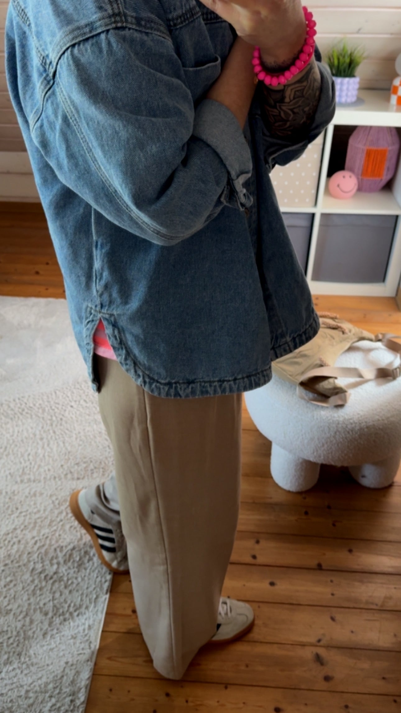 Jeans Jacke Überhemd Denim