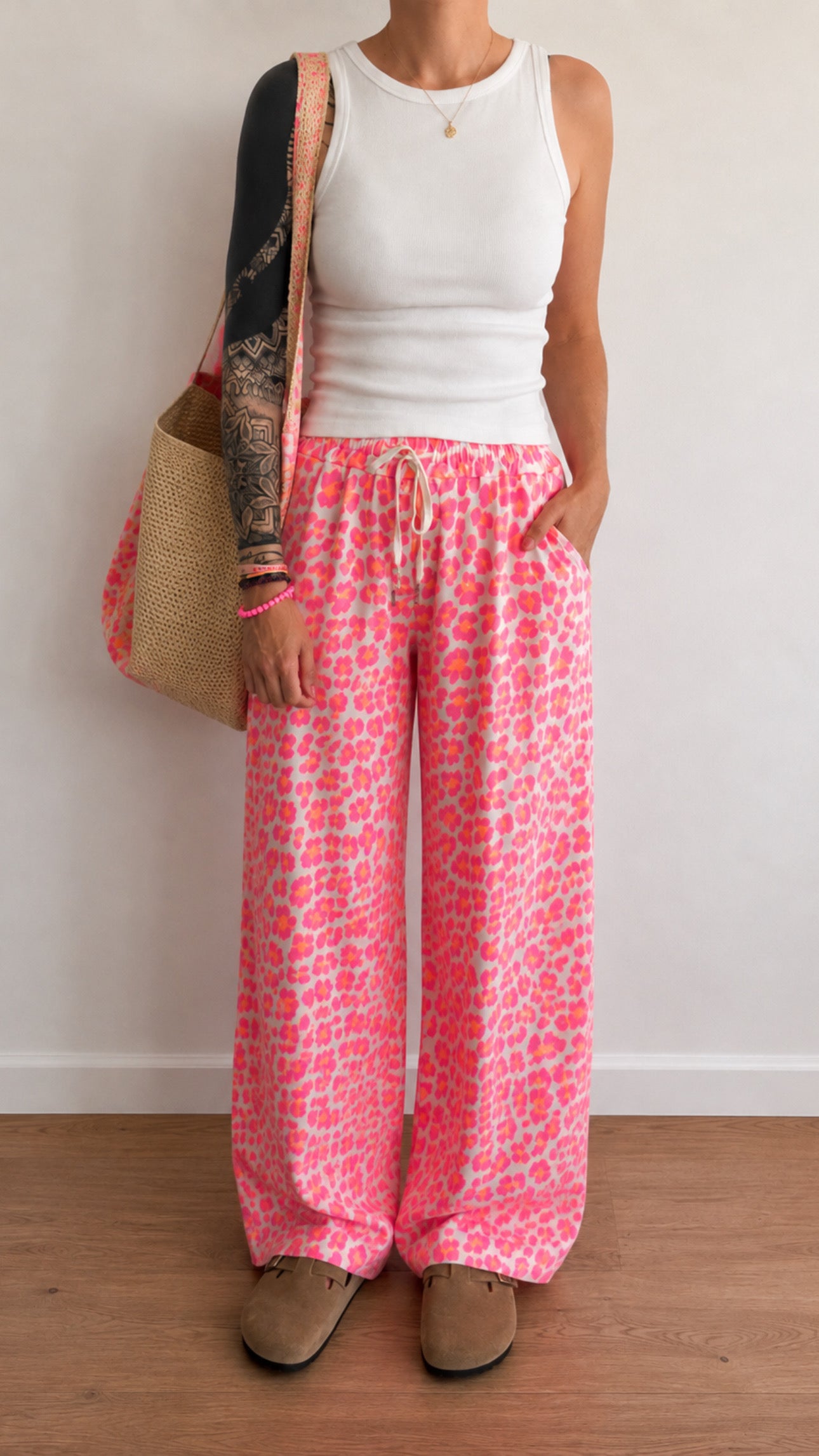 HOSE FRENCH TERRY PREMIUM LEO