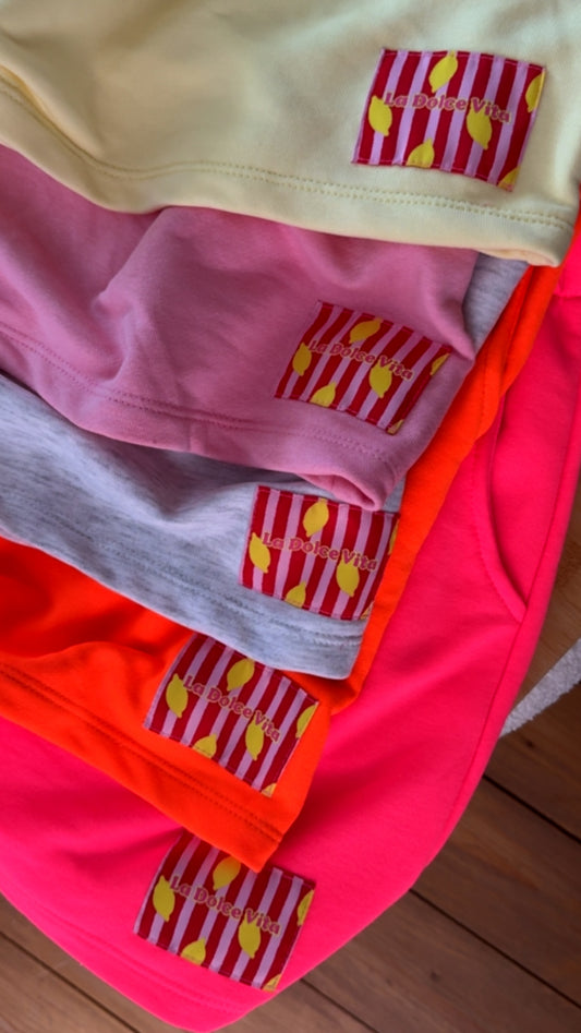 SHORTS / SHIRT DOLCE VITA FRENCH TERRY MIX & MATCH