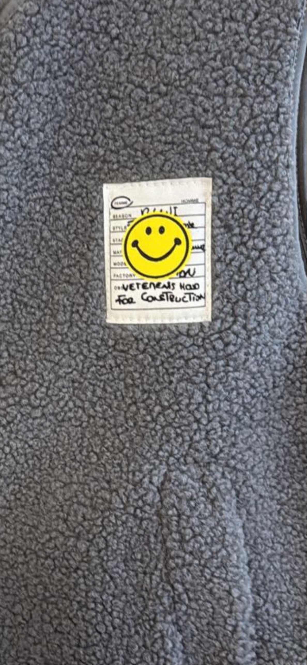 TEDDY WESTE UNI SMILE PATCH