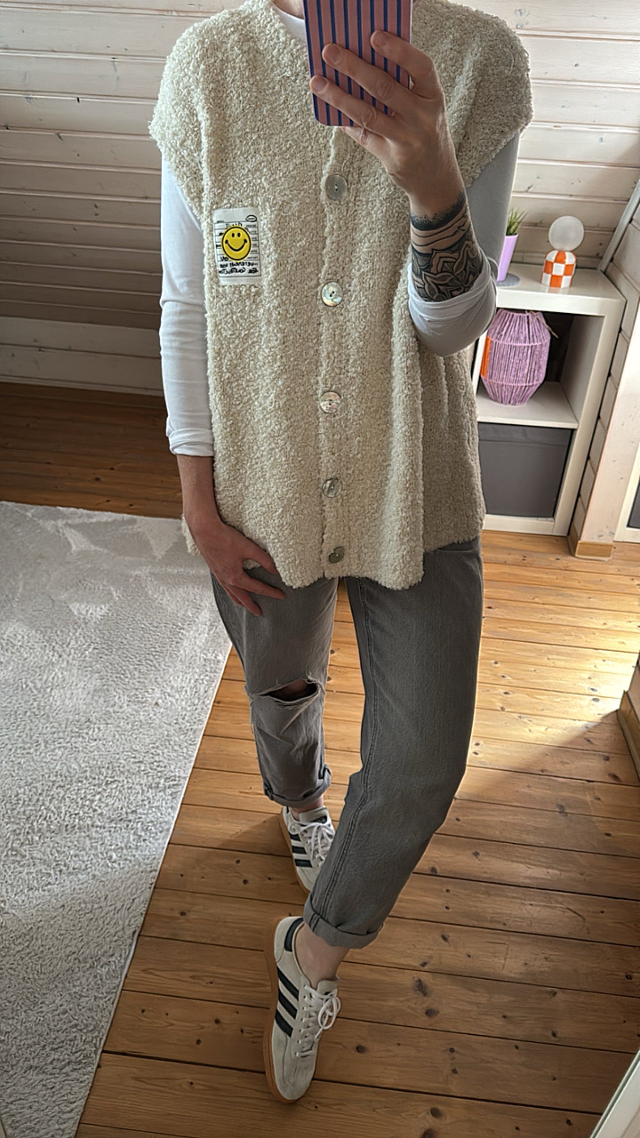 WESTE UNI SMILE BOUCLÉ Onsesize