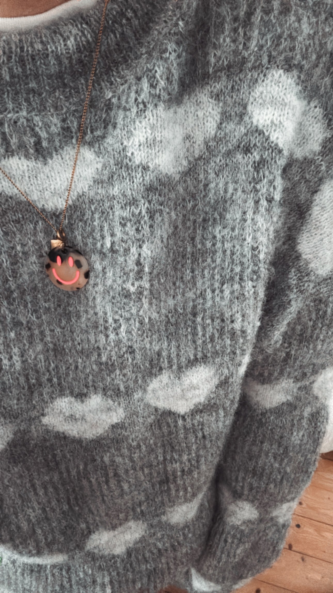 Pullover Strick Herzchen