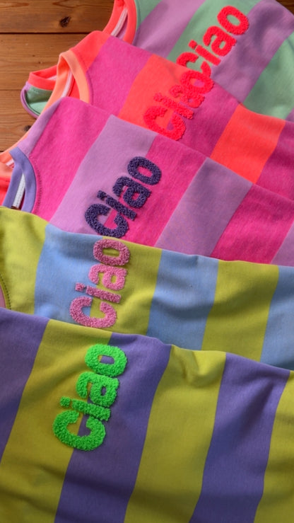 Streifen T-SHIRT PREMIUM / CIAO FLUFF