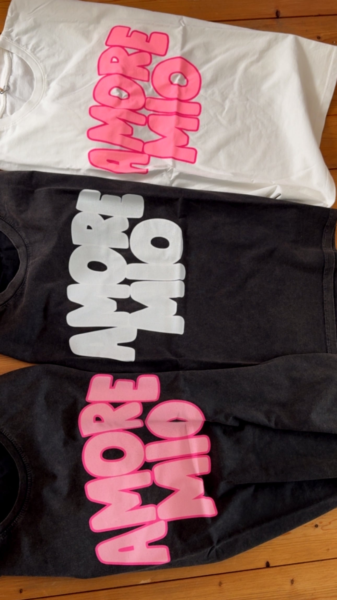 T-SHIRT AMORE MIO PREMIUM