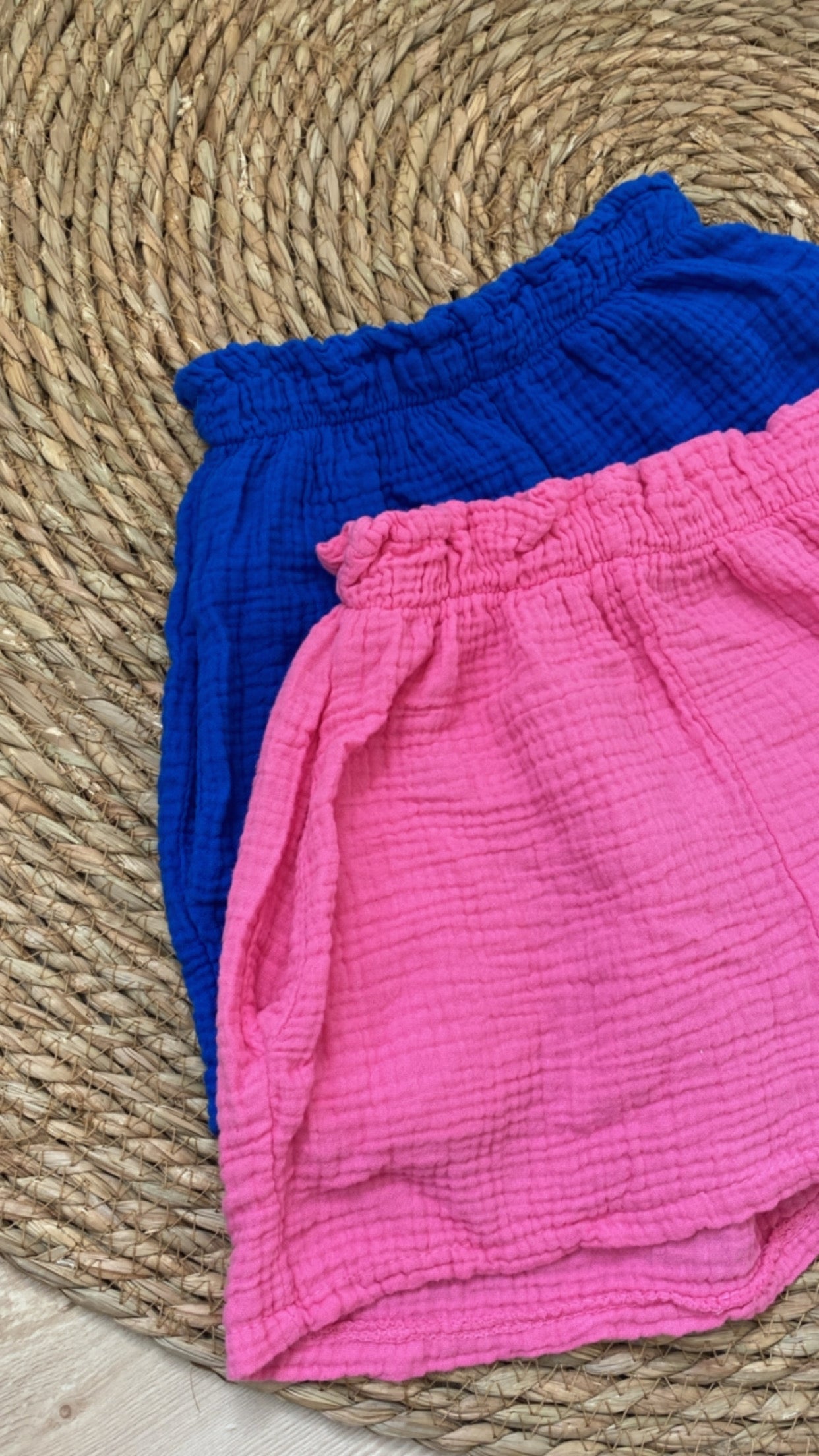 Musselin Shorts Kinder