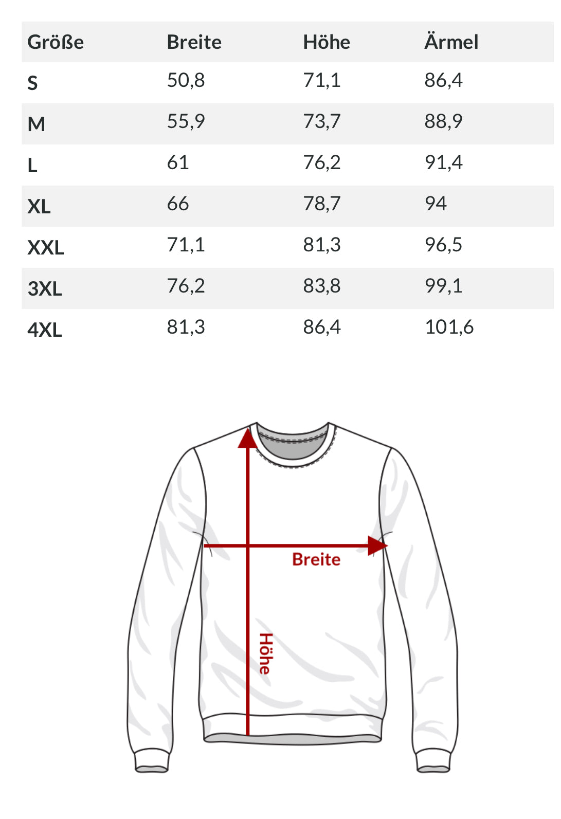 DAMEN UNISEX SWEATER KARMA