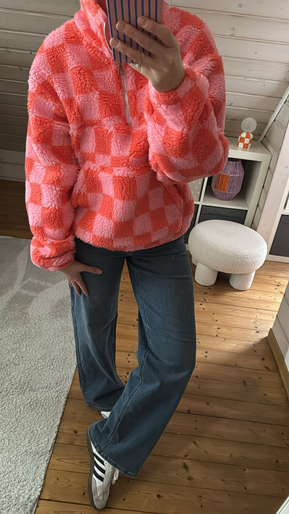 TEDDY HALF ZIP COZY KARO