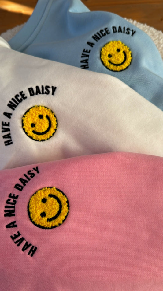 BASIC Sweater Shirt Kurzarm SMILE