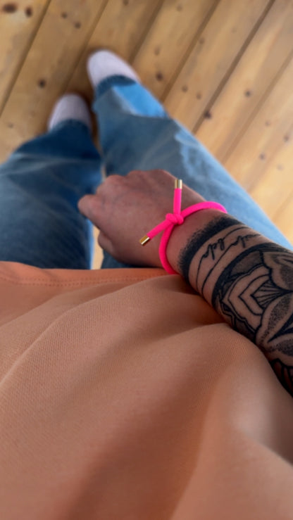 T-SHIRT FRENCH TERRY / SMILE STICKEREI