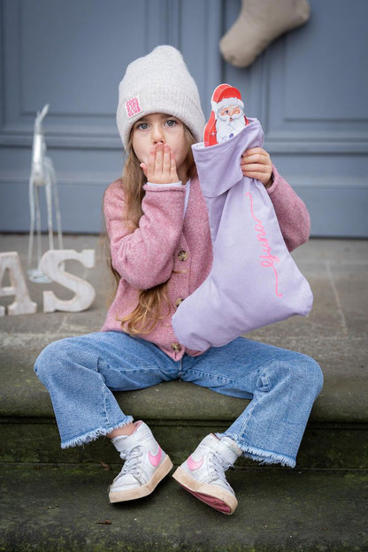 Nikolaus / Weihnachtssocke Leinen GRATIS AB 89€
