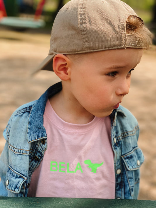 KIDS BASIC TEE COLOUR UP DINO