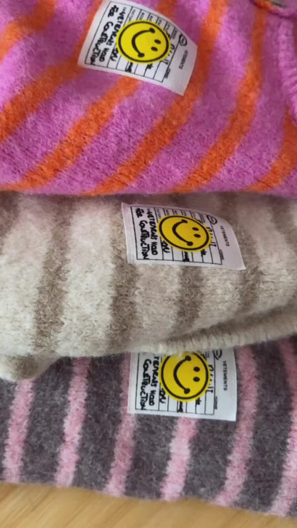 Cardigan COLOUR Block Onsesize