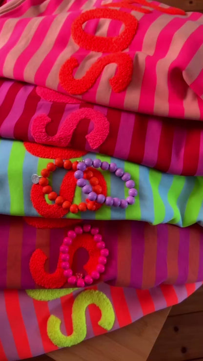 Armband Elastisch 3 Farben Holzperlen
