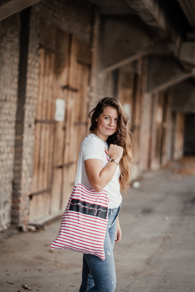 Shoppingbag Striped Jersey