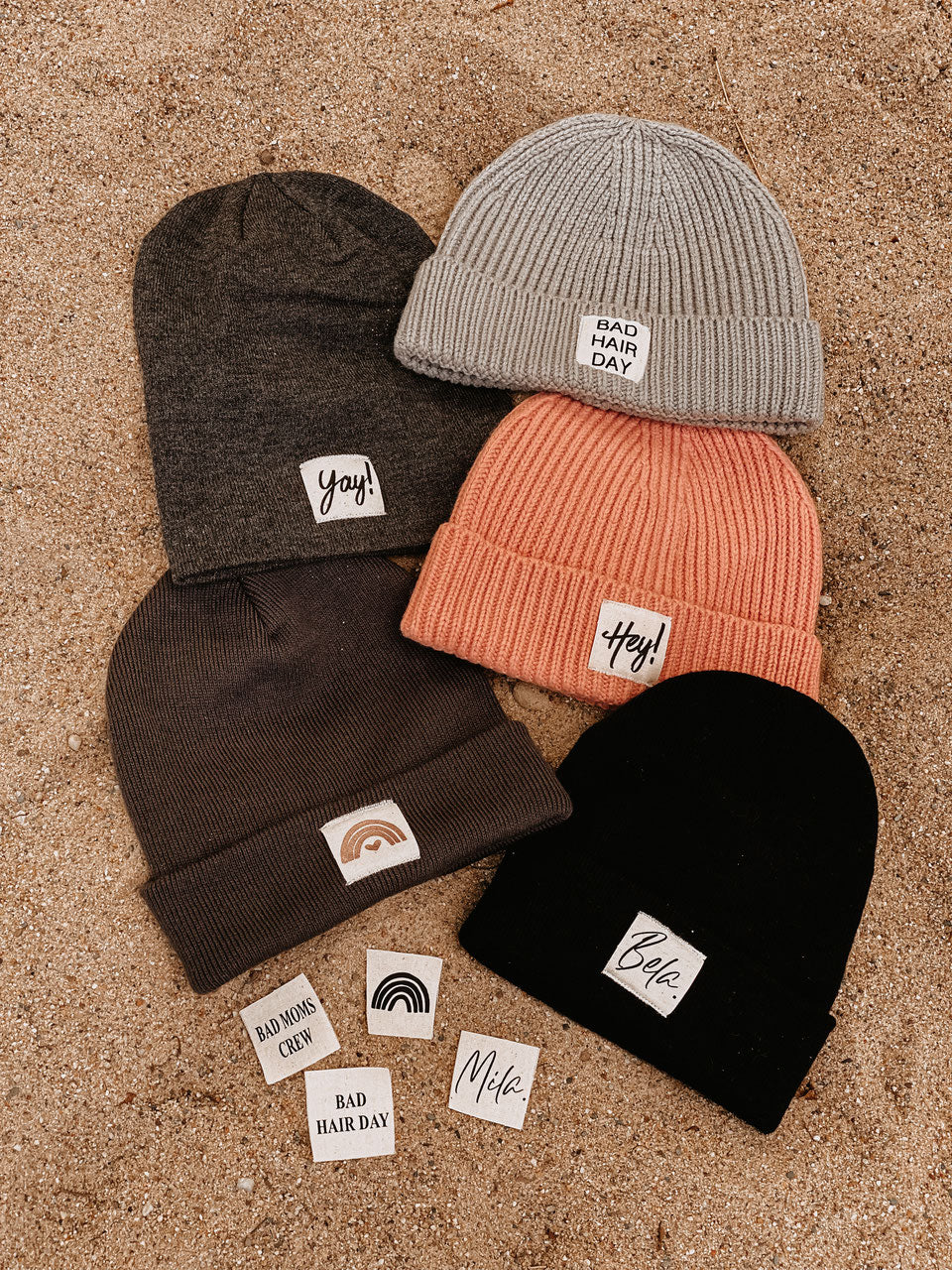 Kids Strick-Beanie *RIBBED*