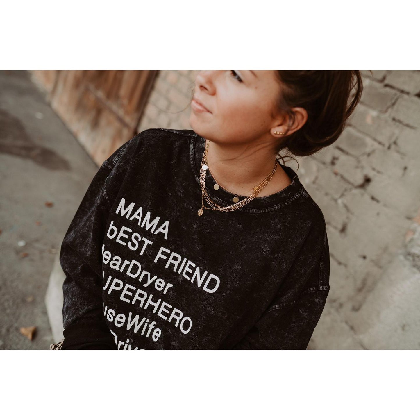 Vintage Sweater  *MAMA SUPERHERO*