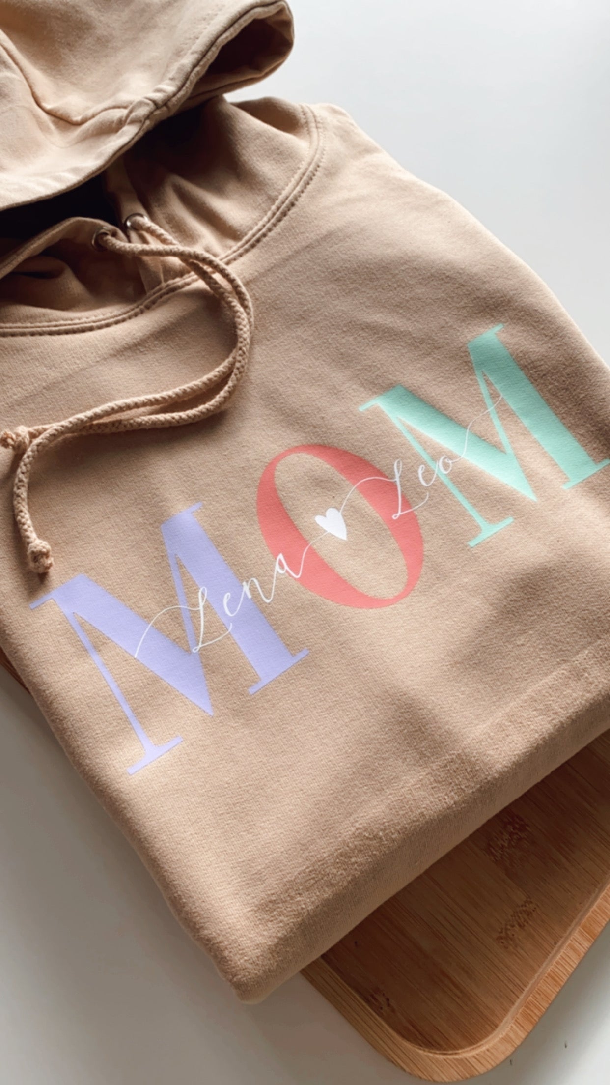 CANDY LETTERING HOODIE UPGRADE