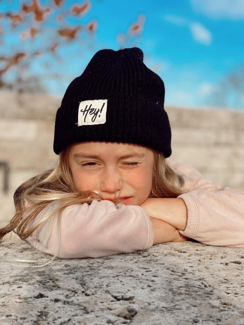 Kids Strick-Beanie *RIBBED*