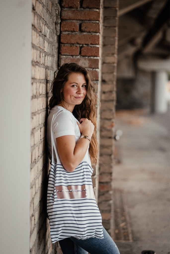 Shoppingbag Striped Jersey