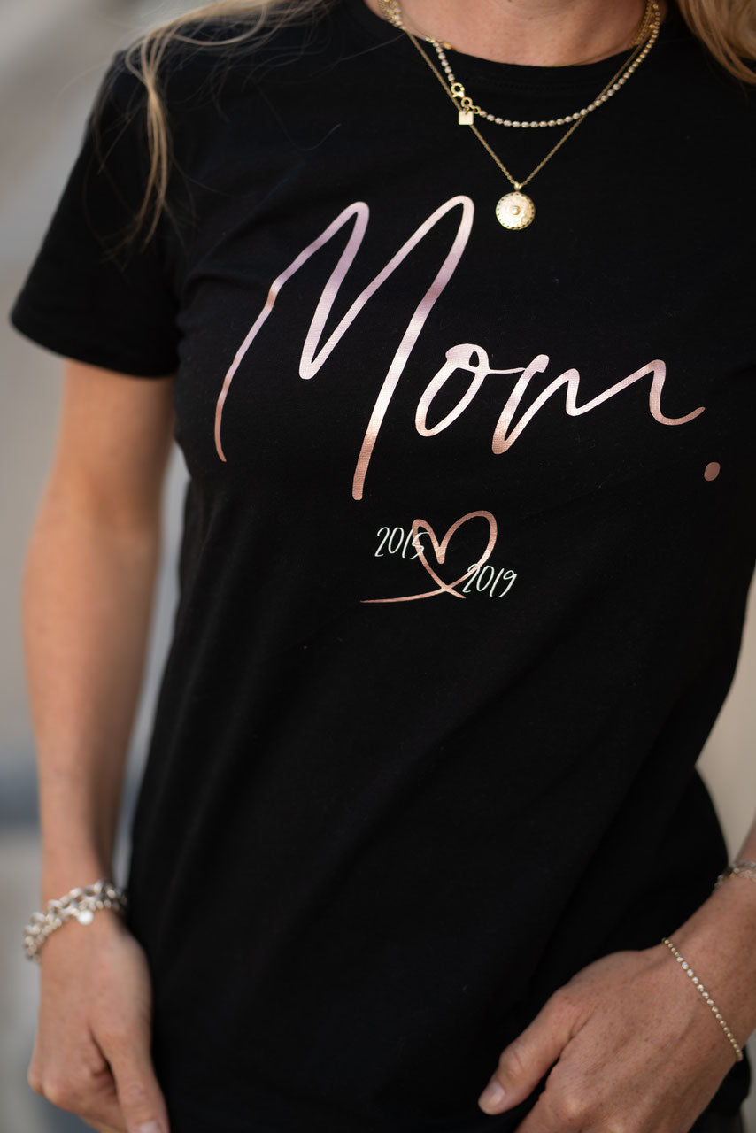 MOM  BASIC T-SHIRT *SINCE*