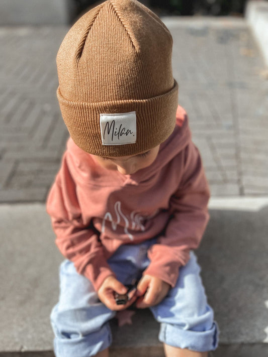 Kids Strick-Beanie BASIC Recycled