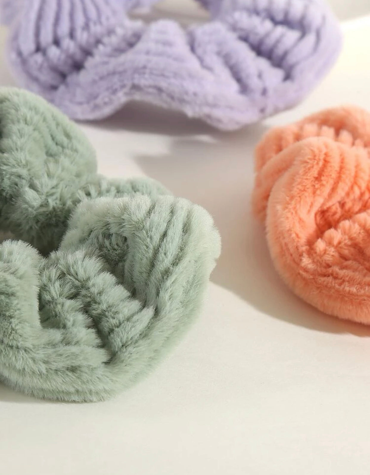 HAARGUMMIS SCRUNCHIES 6ER SET PASTELL