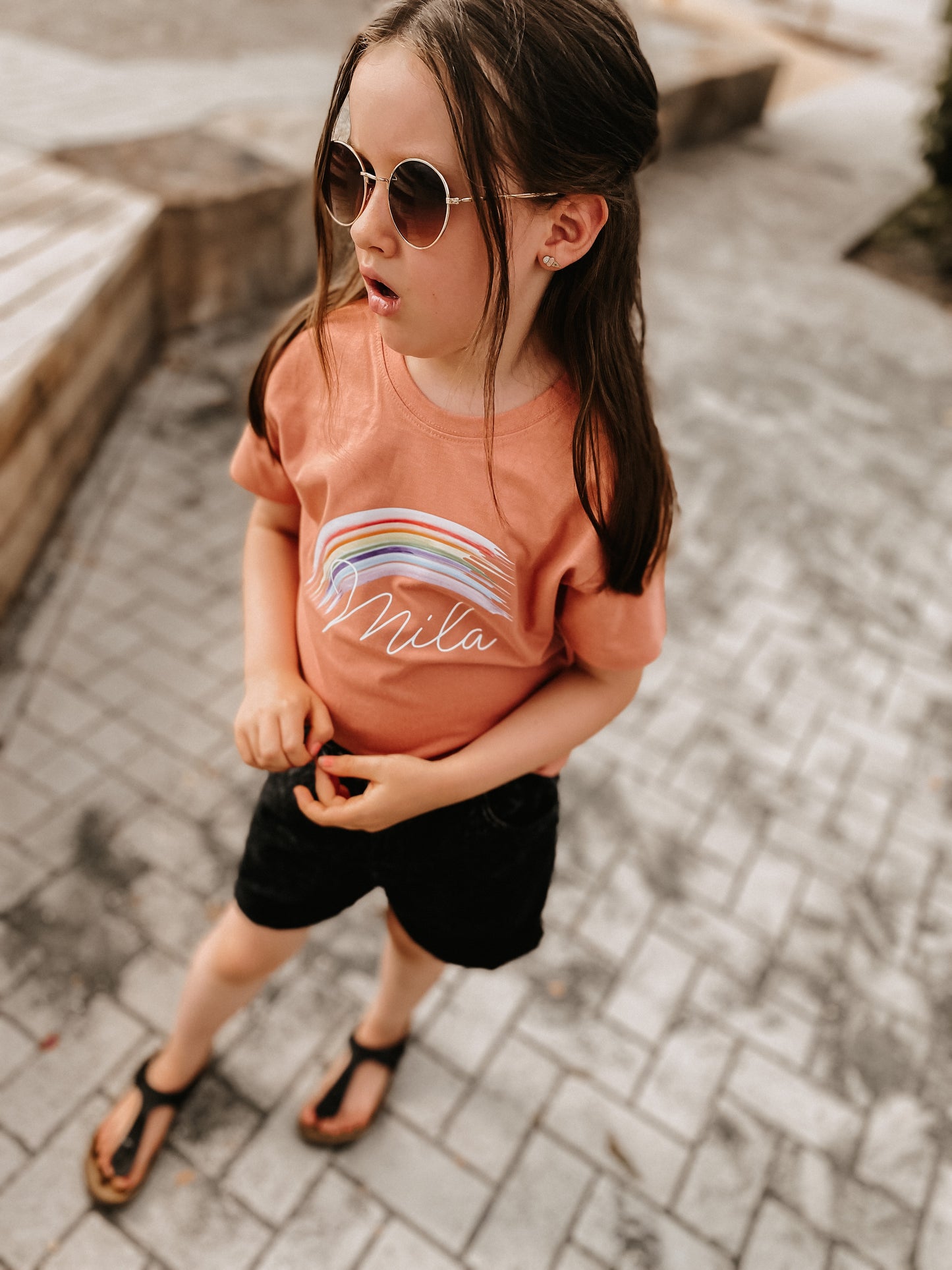 KIDS BASIC TEE COLOUR UP