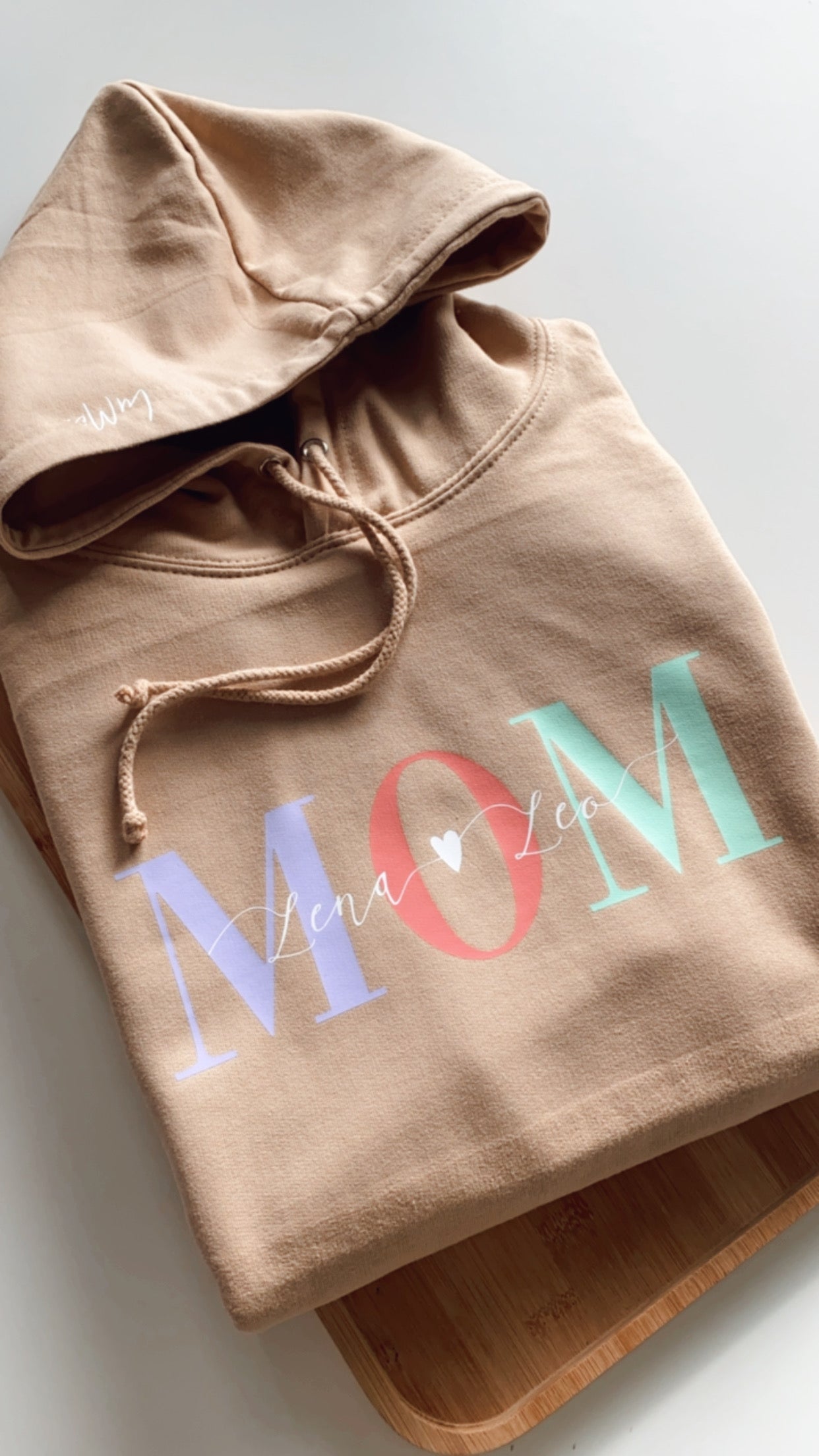 CANDY LETTERING HOODIE UPGRADE