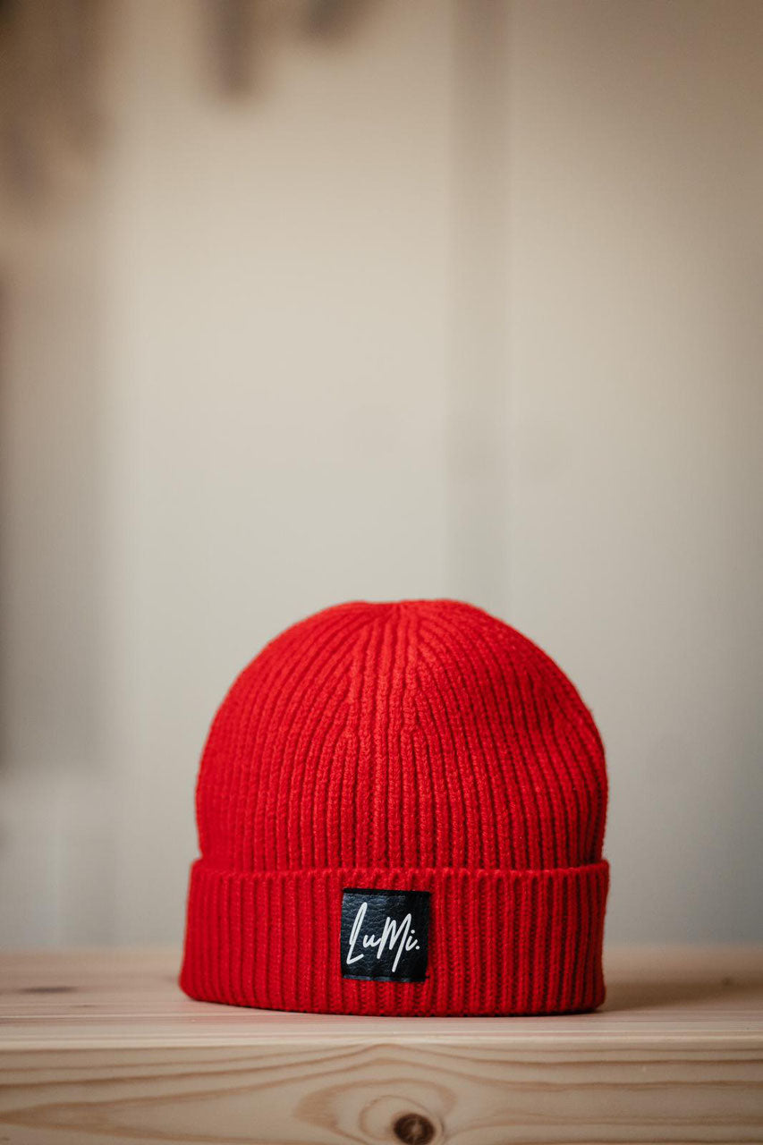 Kids Strick-Beanie *RIBBED*