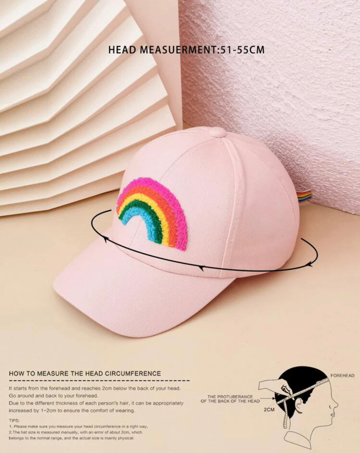 Kids Cap Regenbogen