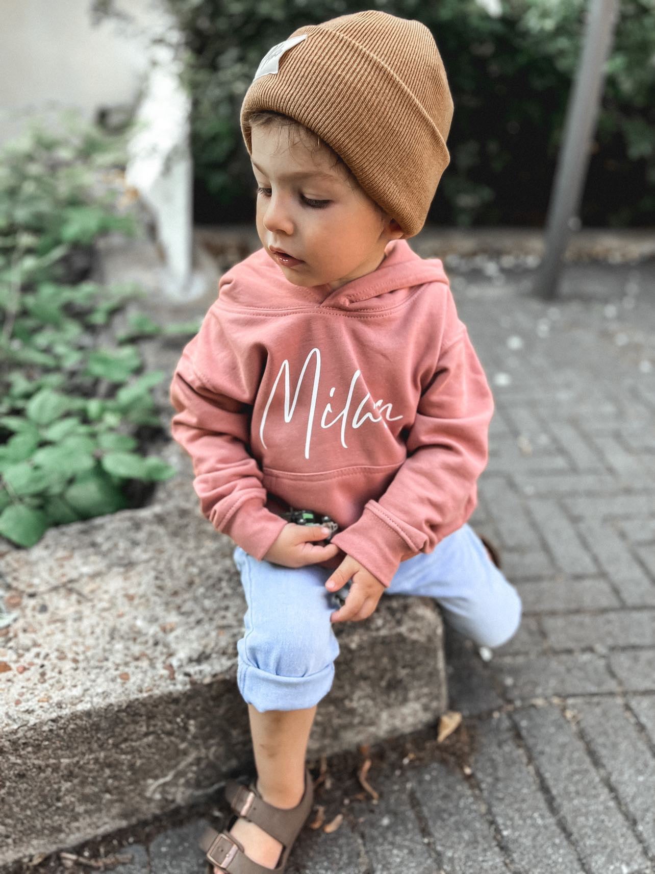 Kids Hoodie *Old Rose*